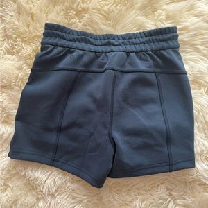 lululemon softstreme shorts navy size 4